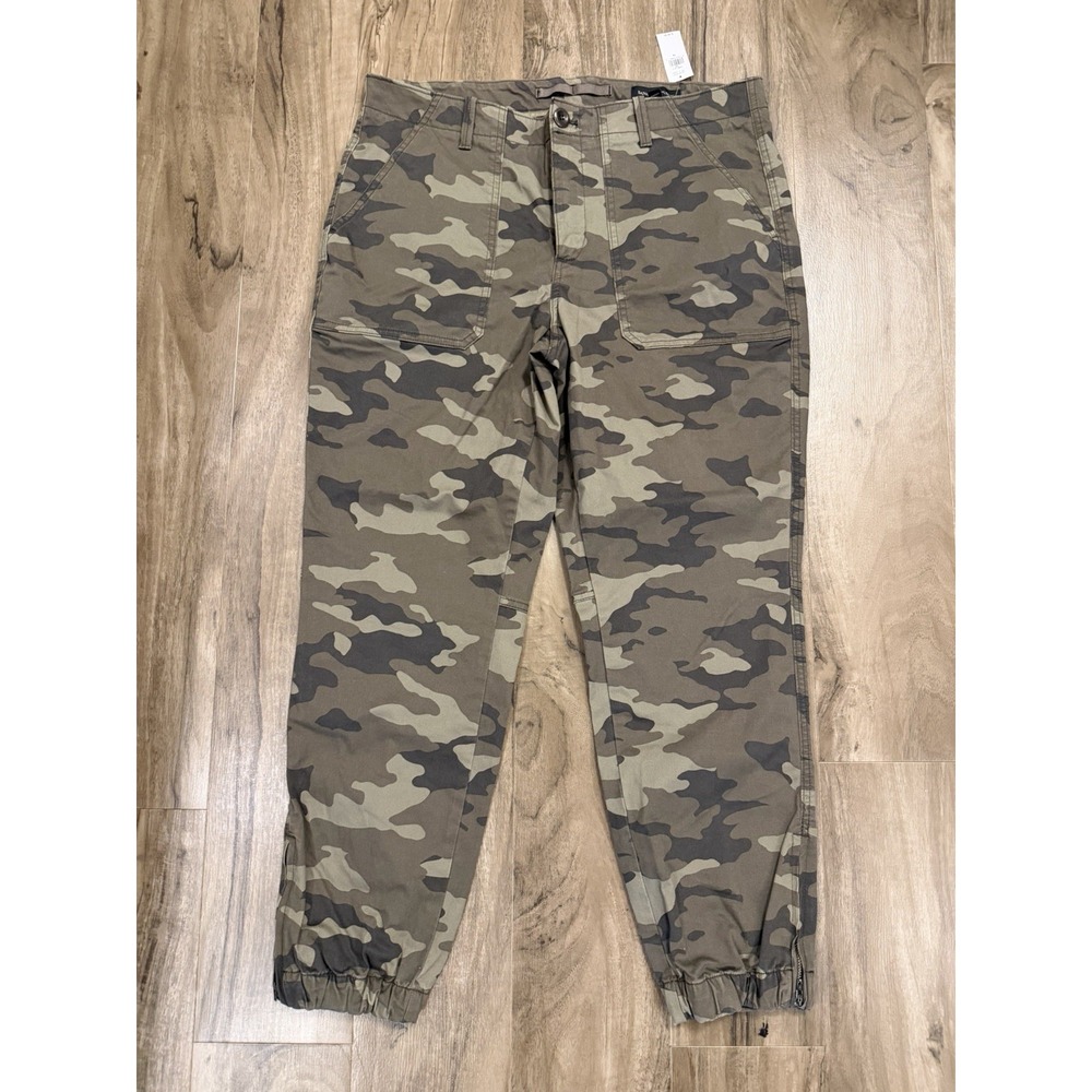 BANANA REPUBLIC  Slim Utility Pant 14 Camo #746641 NWT Khaki Joggers